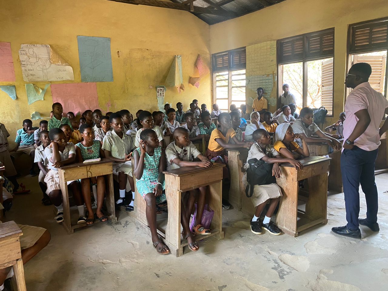Learners in a classroom